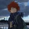 夕照深秋雨