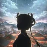 止雨后
