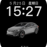 Tesla model X动态表盘